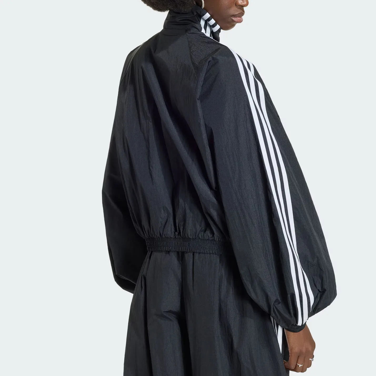 Куртка-бомбер ADILENIUM 5.0 BALLOON TOP женская Adidas Originals, черный — фото 4