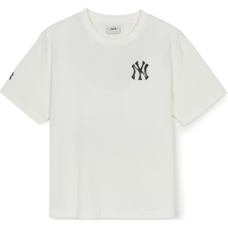 MLB KIDS Футболка New York Yankees SS25 белая детская — фото 3
