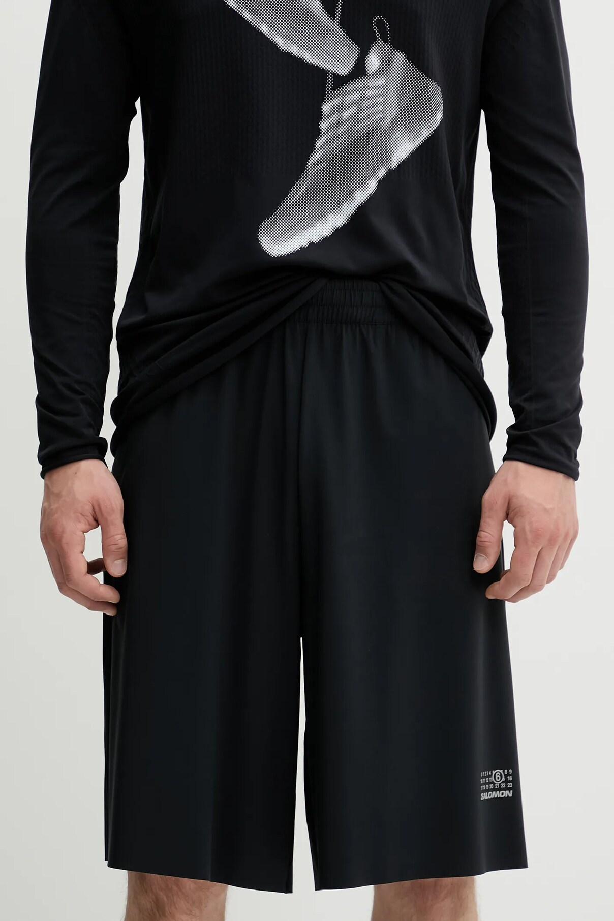 

Шорты Mm6 Maison Margiela, черный