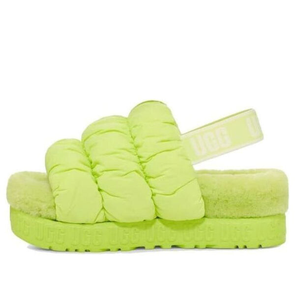 Сандалии schrunchita 'neon green' Ugg, зеленый
