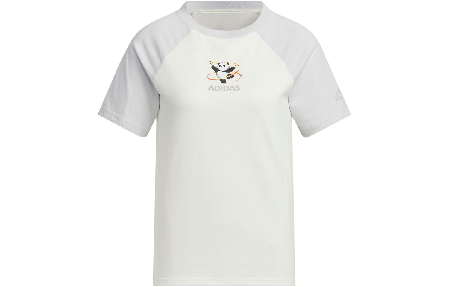 

Футболка женская белая/серая Adidas