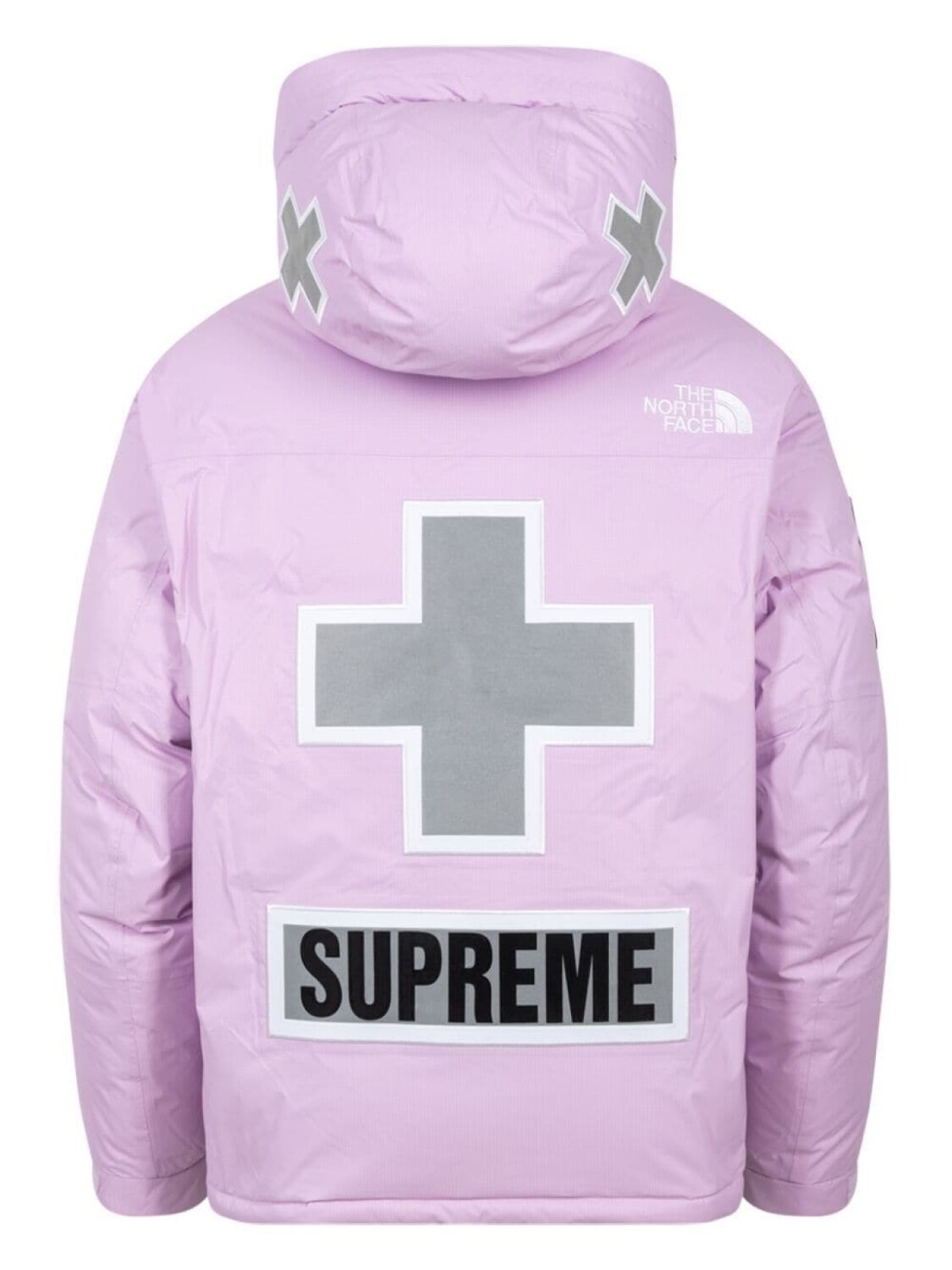Supreme куртка Summit Series Rescue Baltoro из коллаборации с The North Face, розовый — фото 3