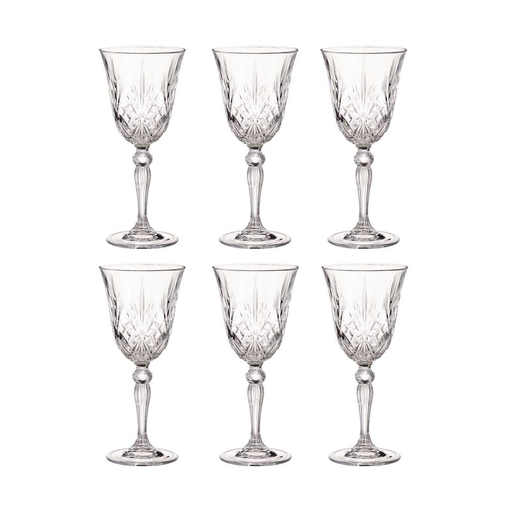 

BUTLERS CRYSTAL CLUB 6x бокалов для красного вина из хрусталя 270мл