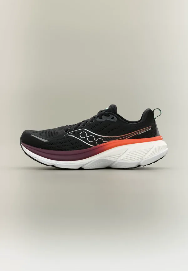 Кроссовки для бега по шоссе hurricane 25 Saucony, Black/Crimson