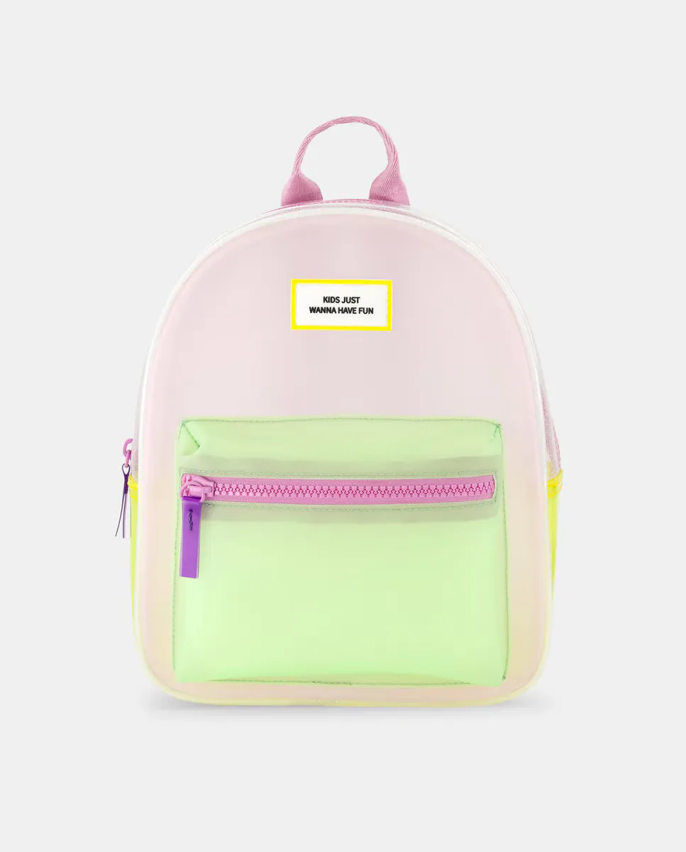 

Сумка-рюкзак в стиле колорблок Kids El Corte Inglés, многоцветный