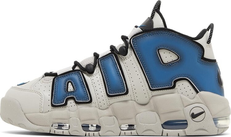 Кроссовки Air More Uptempo '96 'Industrial Blue', серый — фото 3