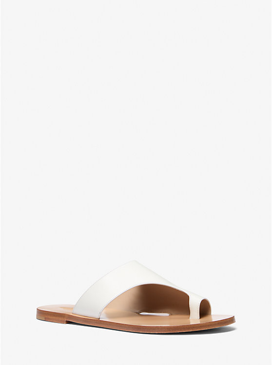Сандалии из кожи Nettuno Michael Kors, белый