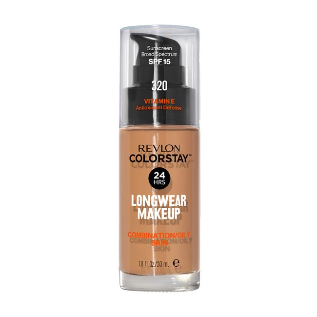 

Colorstay spf15 витамин Е стойкая тональная основа Revlon, цвет 320, 30 мл