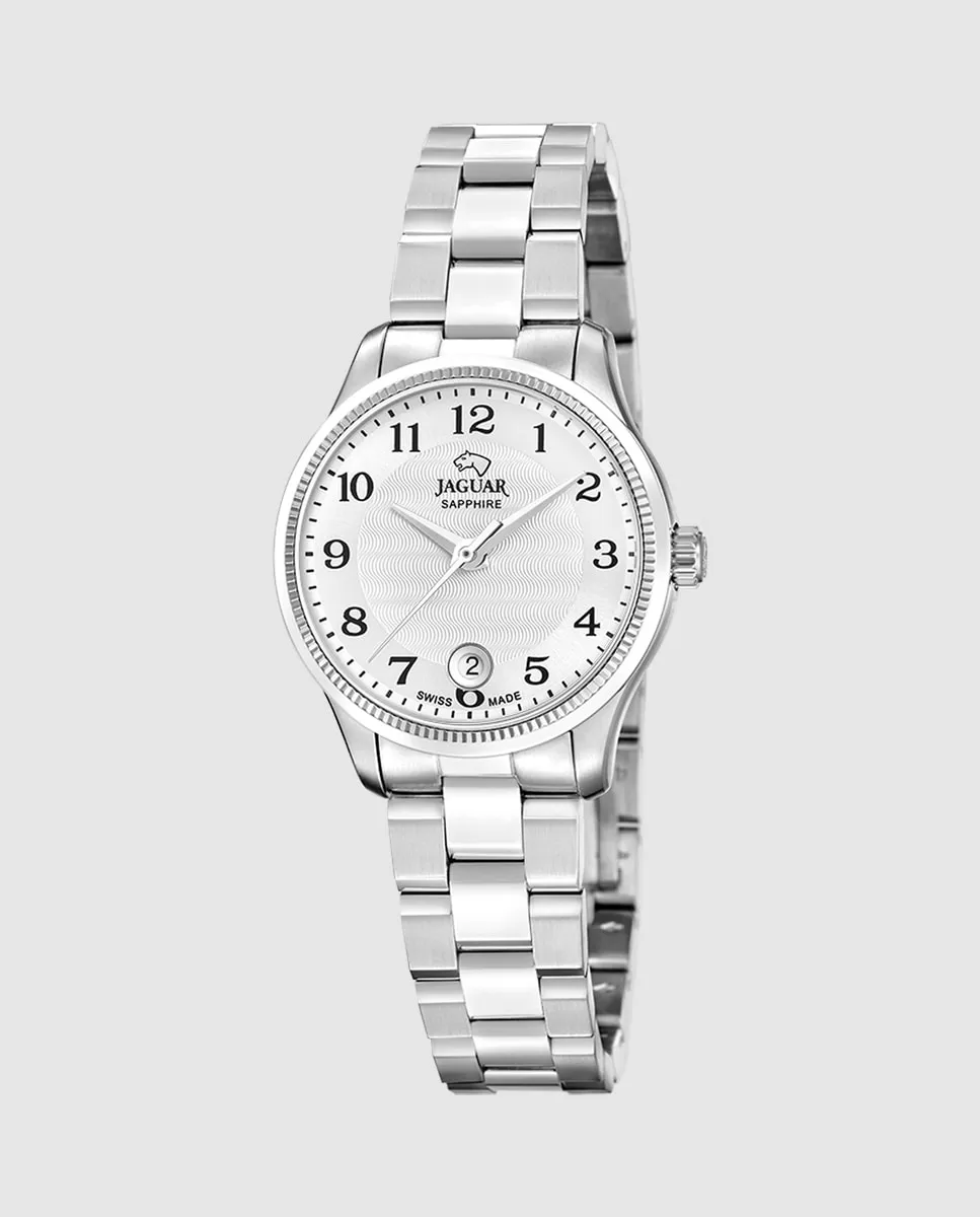 

J1045/1 Женские часы Acamar из серебристой стали Jaguar, серебряный
