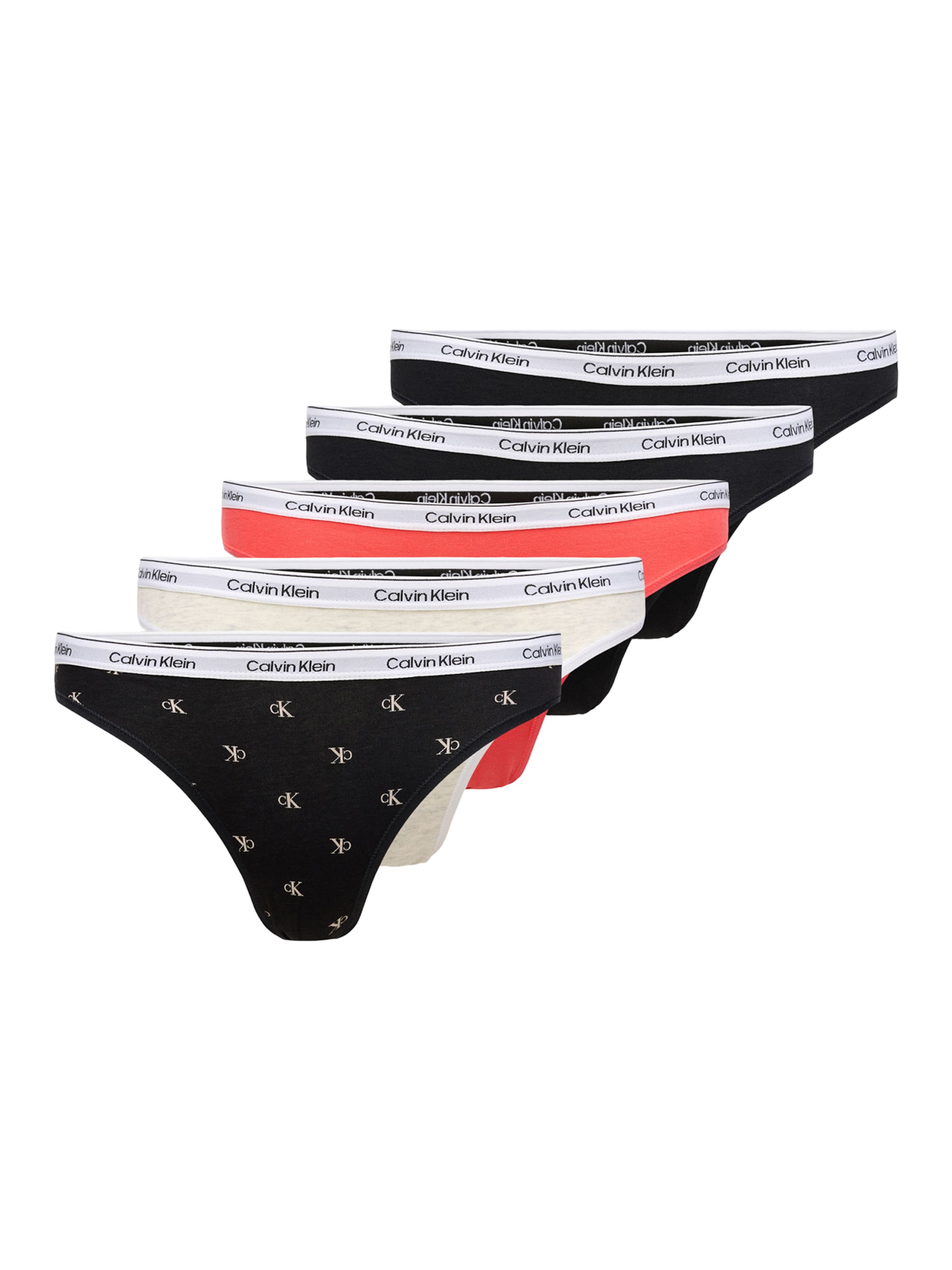 

Calvin Klein Underwear Трусики в цвете Greige, Red, Black