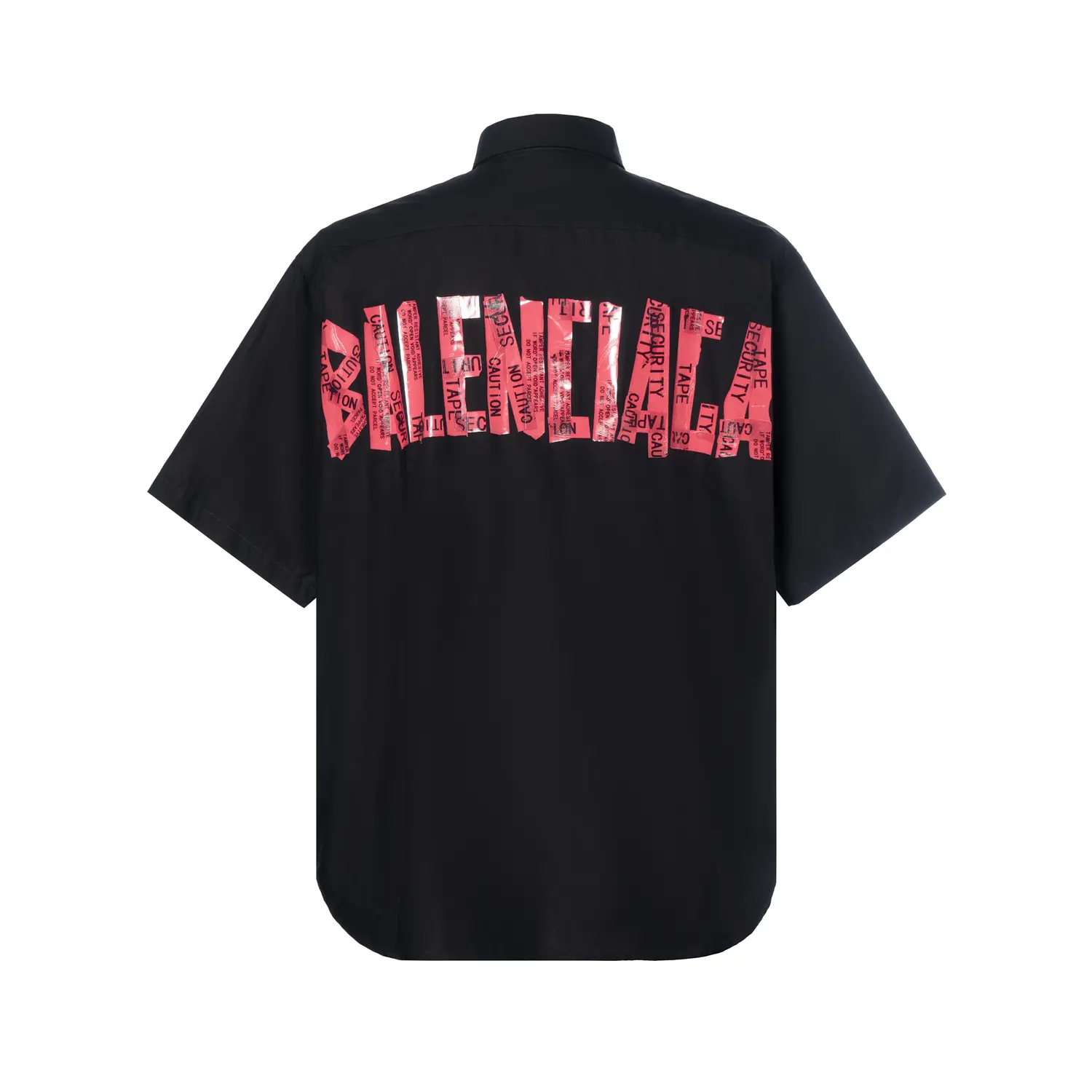 Balenciaga Мужская рубашка свободного кроя black — фото 2
