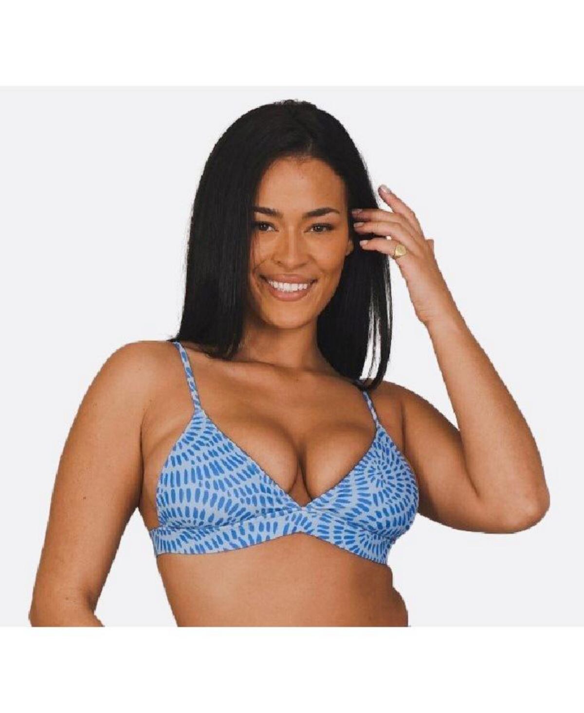 

Топ бикини Moroccan Dream Boost 'Em Up OOSC, синий