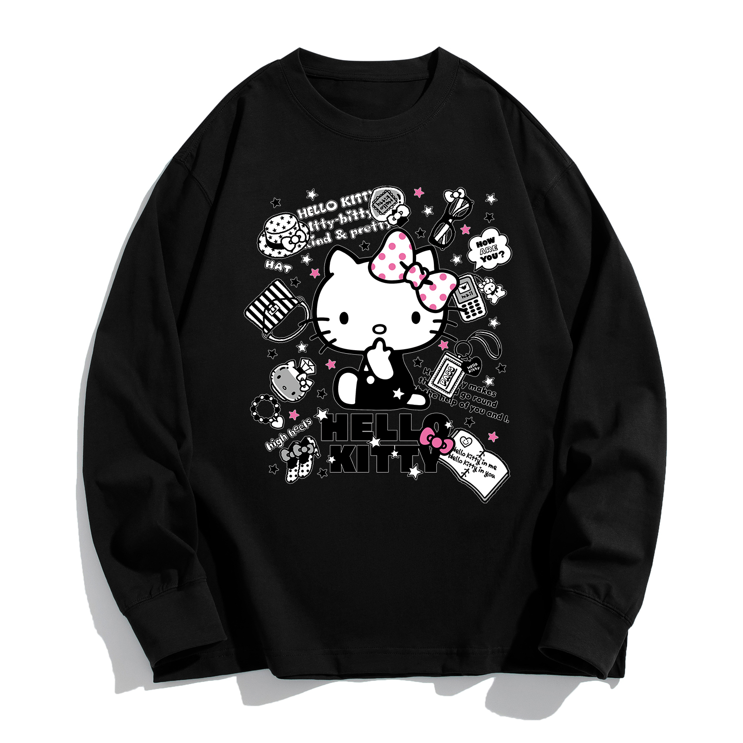 

Футболка Hello Kitty Unisex Sanrio, черный
