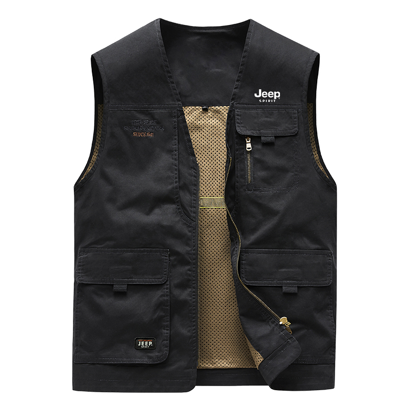 

Жилет мужской JEEP SPIRIT, Beige Gray, Бежевый, Жилет мужской JEEP SPIRIT, Beige Gray