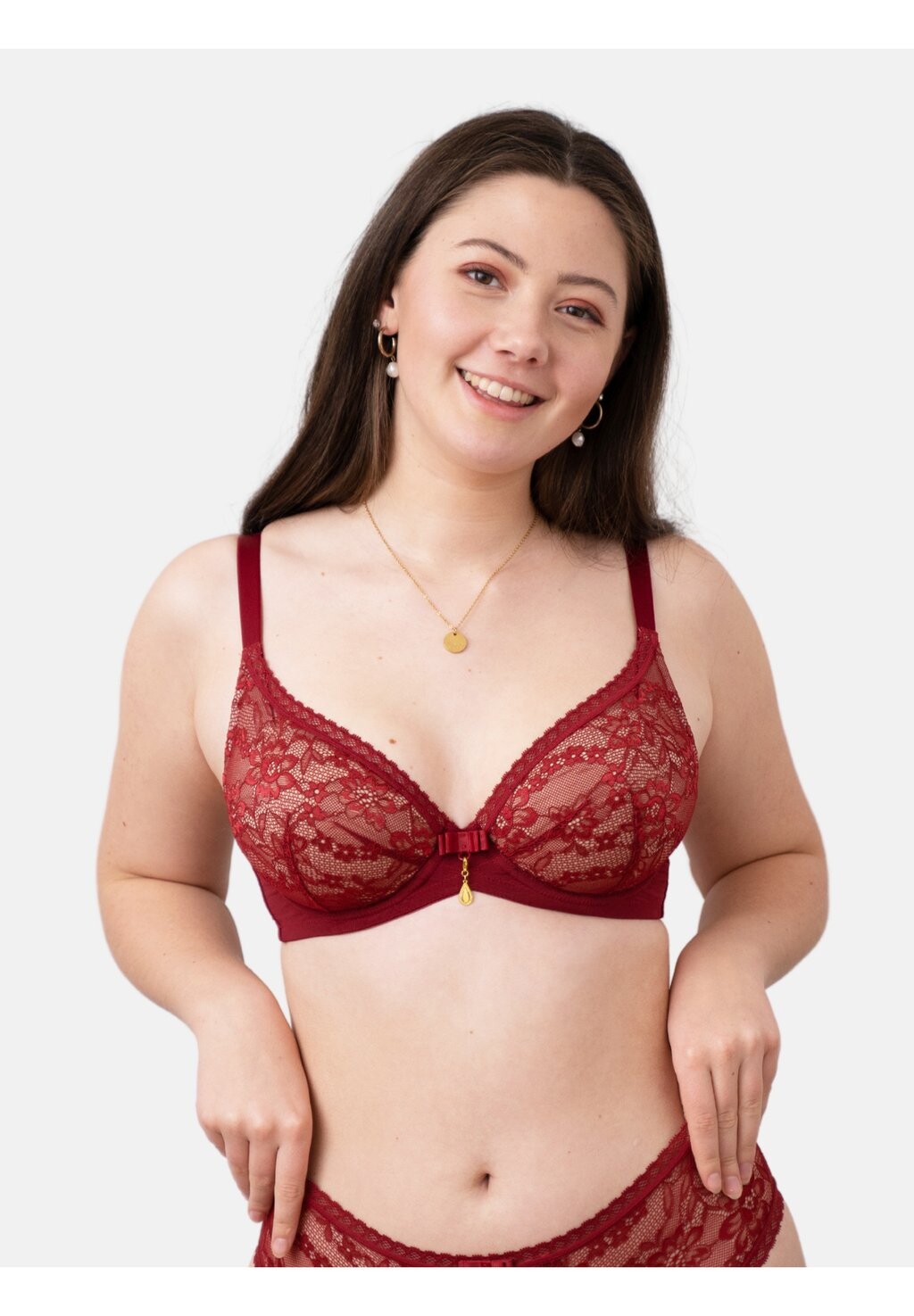 

Бюстгальтер на косточках VALERIE SugarShape, бордовый