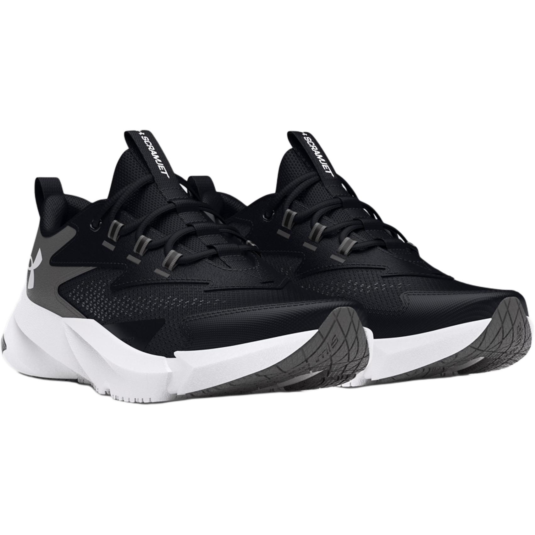 Износостойкие низкие кроссовки для детей и подростков Under Armour, черный — фото 2