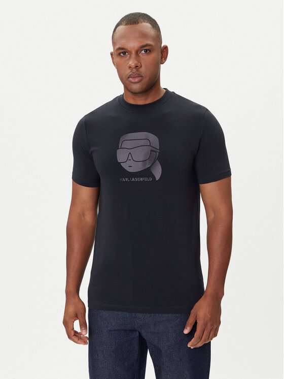 

Футболка regular fit 755032 554221 Karl Lagerfeld, синий