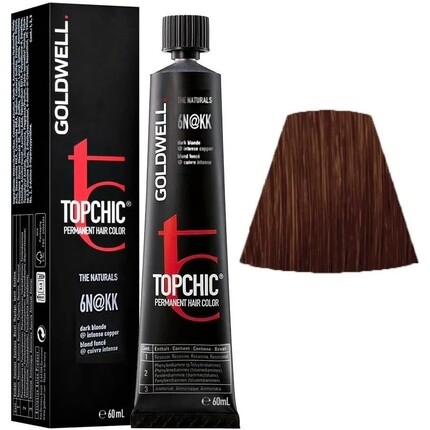 

6N@KK Темно-русый интенсивный медный Topchic The Naturals 60 мл Goldwell