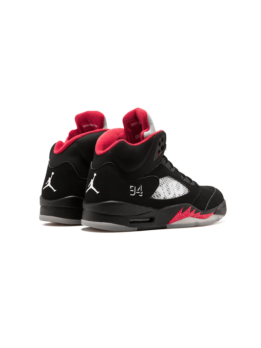 Кроссовки Air  5 Retro Supreme Jordan, черный — фото 3
