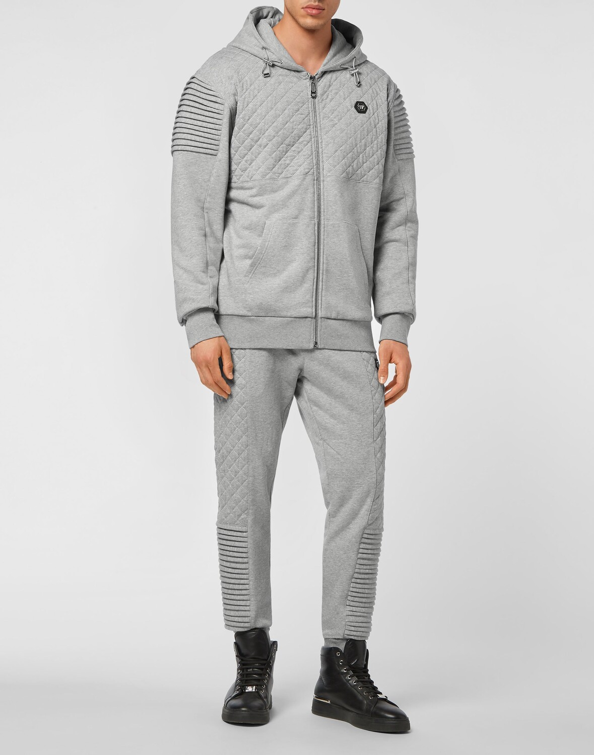 

Спортивный костюм для бега:Толстовка/Брюки Philipp Plein, серый
