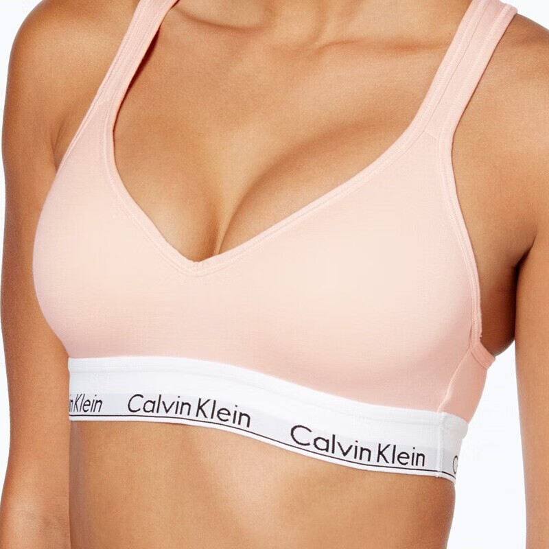 Бюстгальтер Calvin Klein Modern Cotton Light Lined, розовый — фото 4