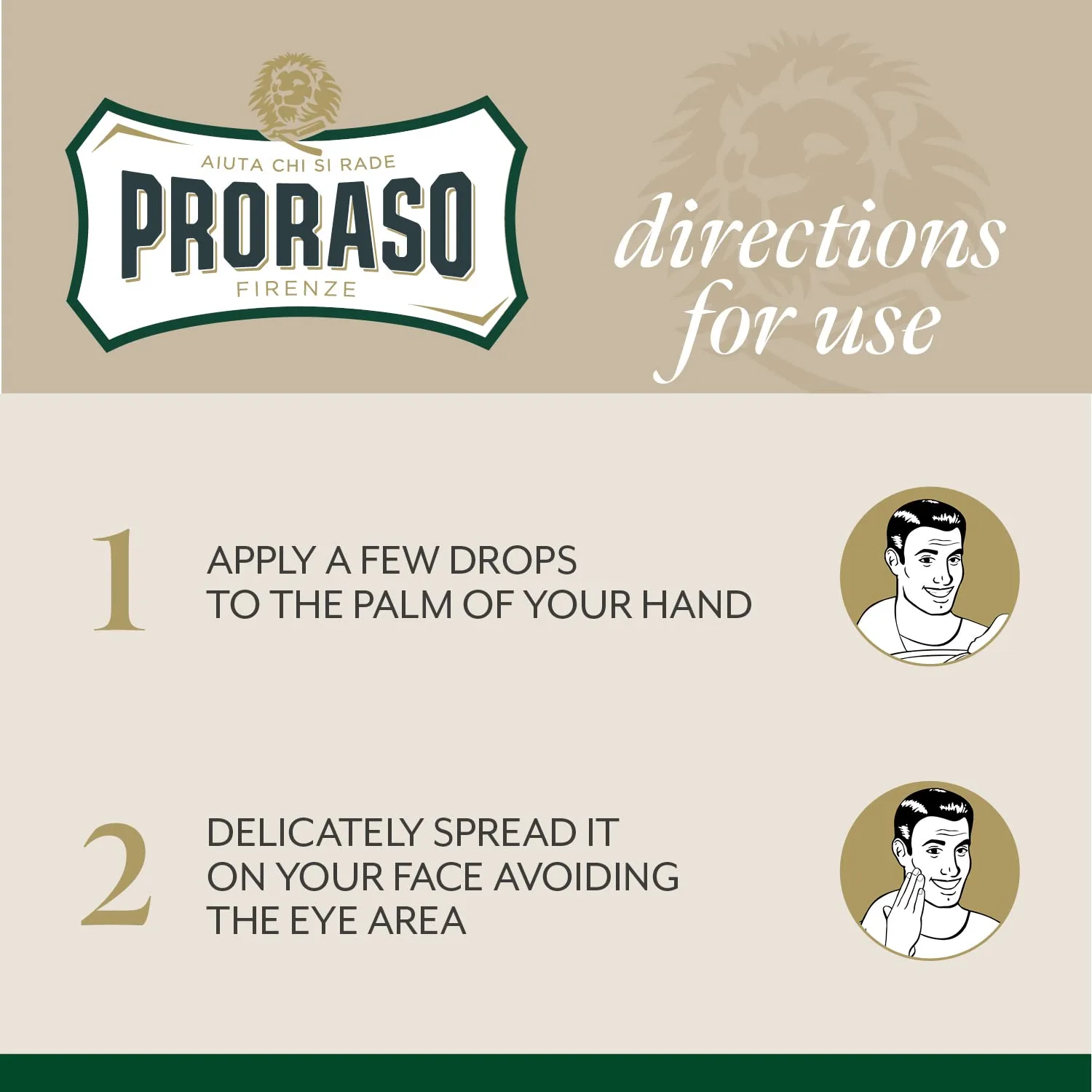 Лосьон после бритья Proraso - масло эвкалипта и ментол - освежающий спрей после бритья для всех типов бороды - премиальное итальянское средство для бритья для мужчин - 95 мл — фото 3