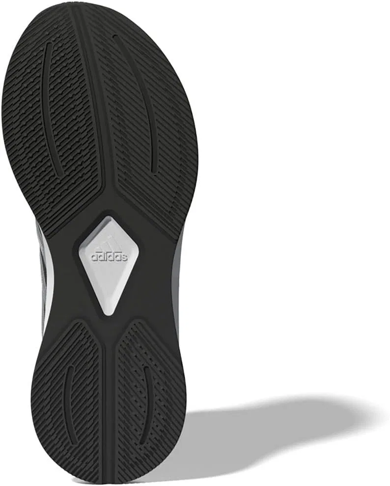 Мужские беговые кроссовки Adidas Duramo Protect, Carbon Matte Silver Beam Yellow — фото 2