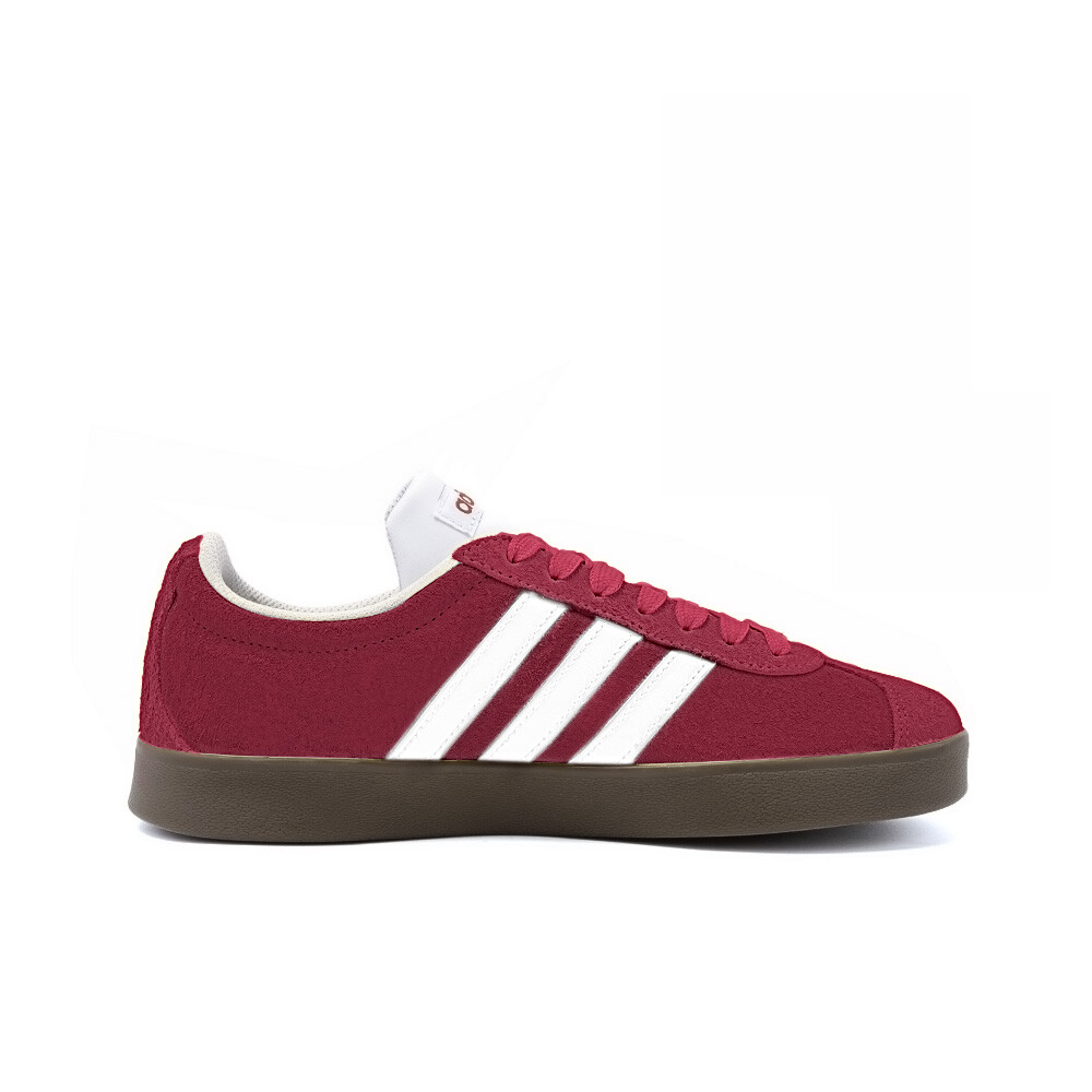 Кроссовки adidas neo Skateboarding Shoes Unisex Low-top Brown, цвет Burgundy — фото 2