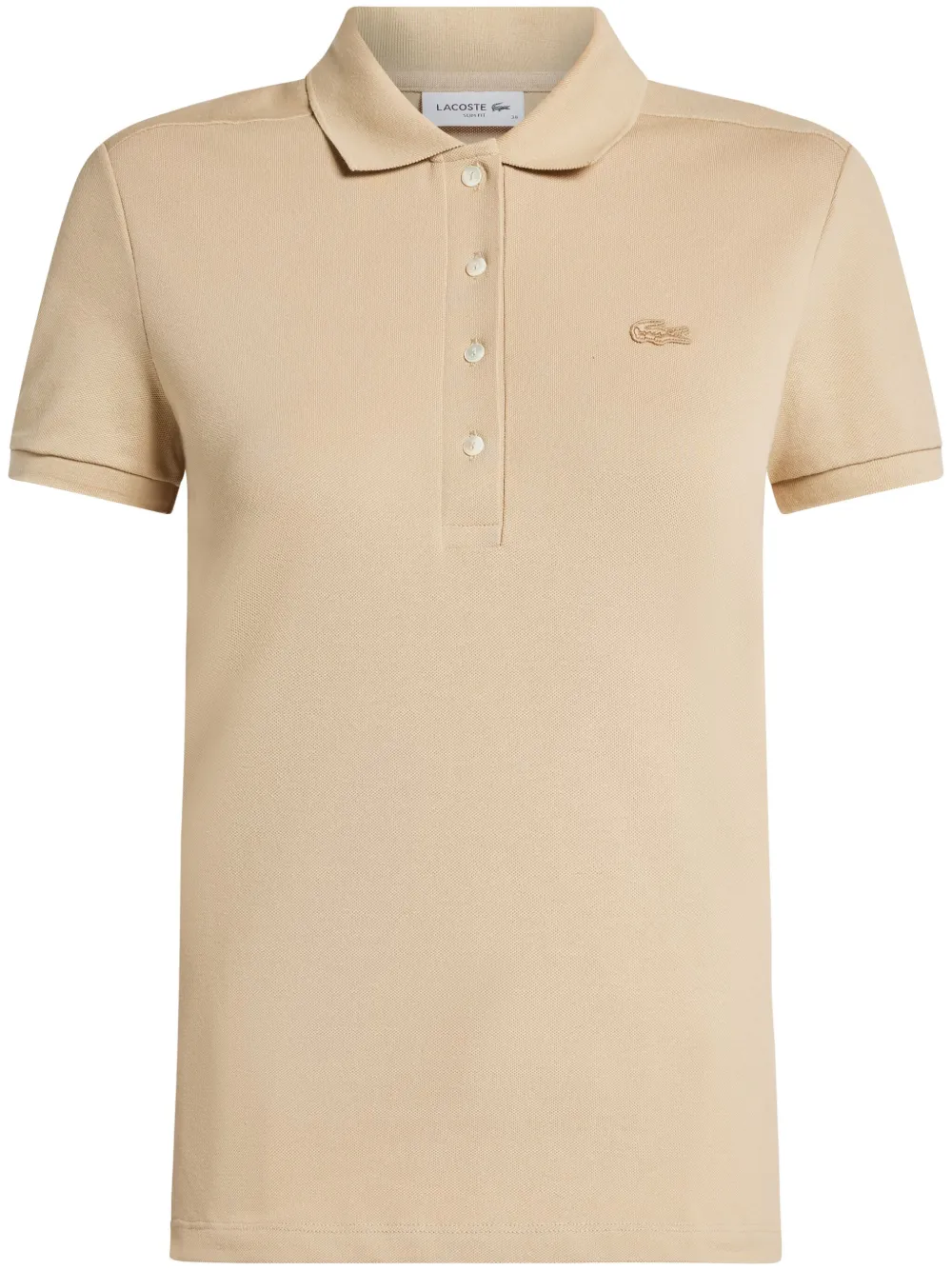 

Рубашка поло с логотипом Lacoste, нейтральный