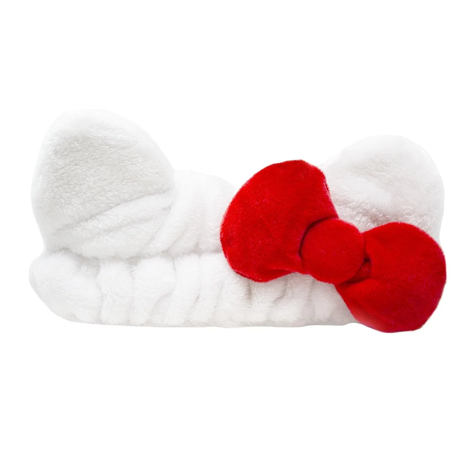 Плюшевая повязка на голову The Crème Shop Hello Kitty X Plush Spa Headband The Crème Shop, Pink