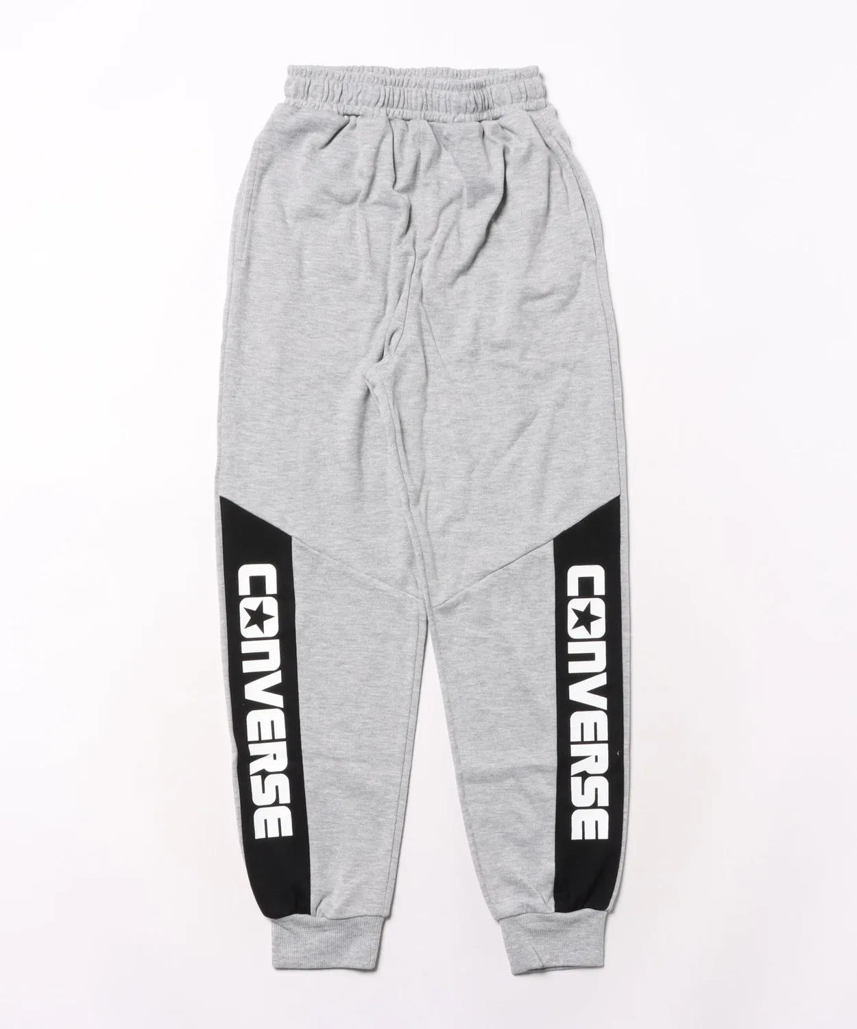 Спортивные брюки CONVERSE с принтом, T/C, серый