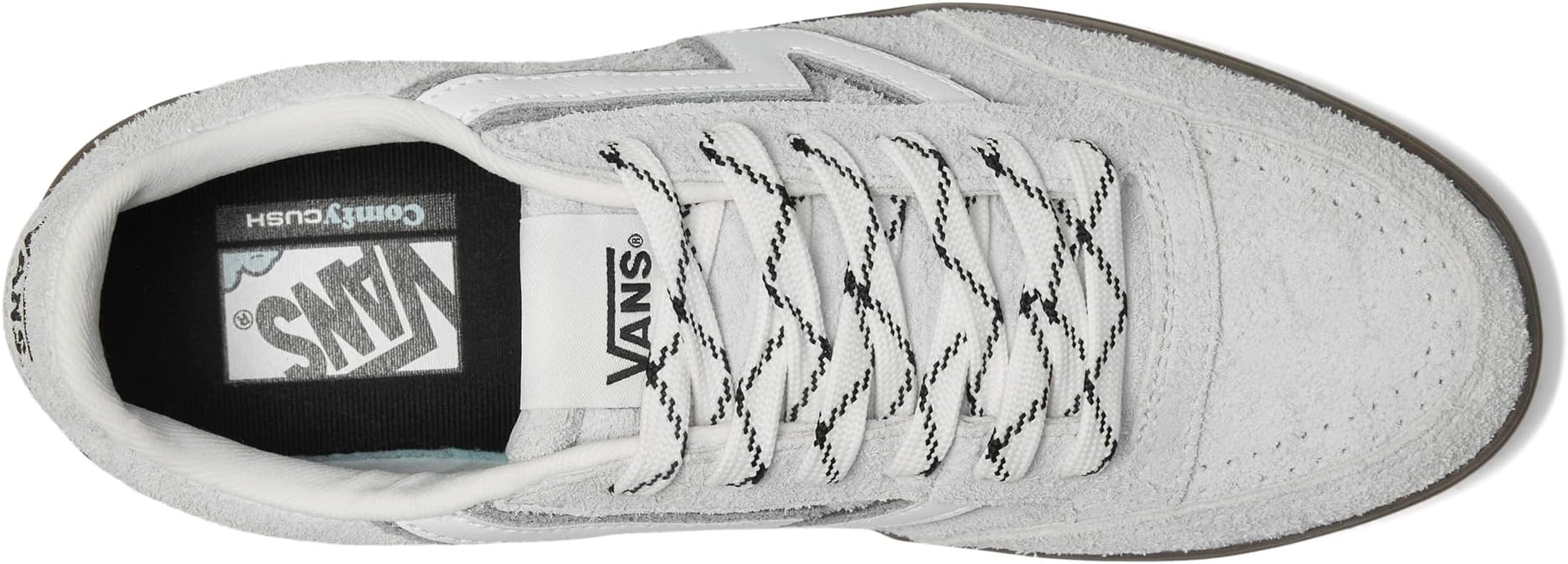 Кроссовки Vans Lowland CC, цвет Hairy Suede Lunar Rock — фото 2