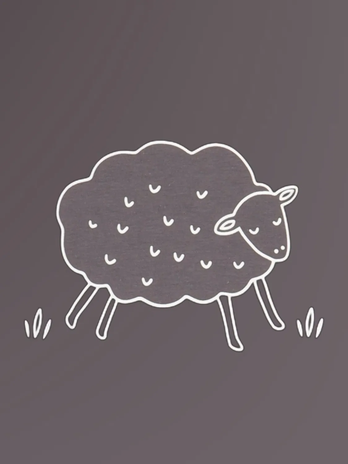 Рубашка Walkiddy Fluffy Sheeps, темно-серый — фото 3