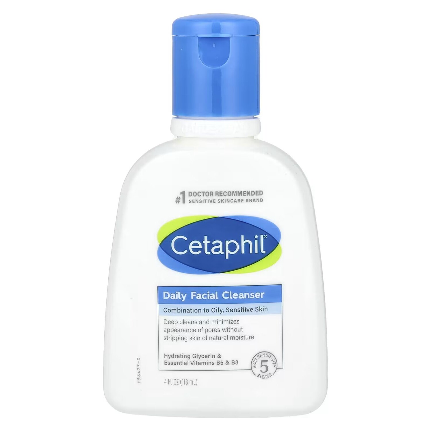 

Ежедневное очищающее средство для лица, 4 жидких унции (118 мл) Cetaphil