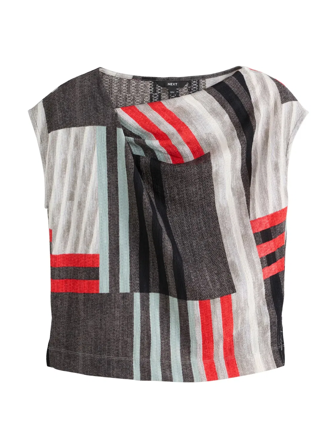 Рубашка Next светло-серого и темно-серого цвета