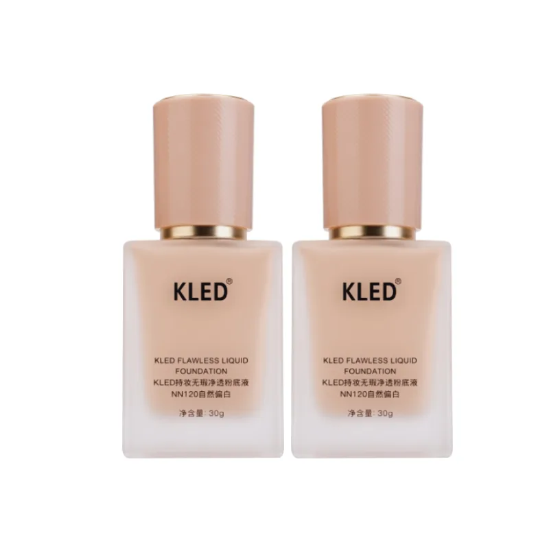 KLED Стойкий тональный крем Aqua Foundation, [Oily/Combination Skin]NN120*2 (Suitable for Natural Health Skin)