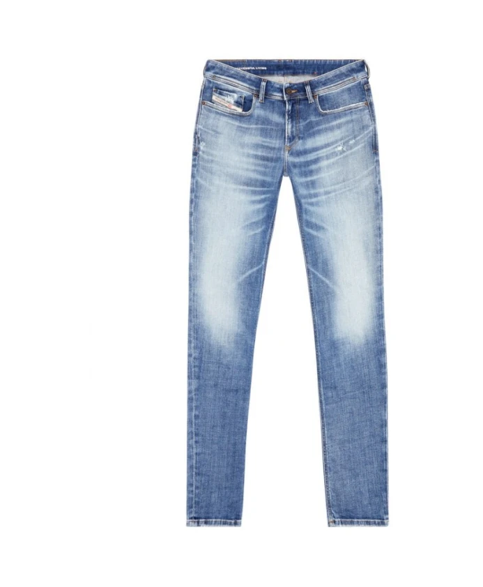 

Мужские джинсы с пятью карманами 1979 года Sleenker Diesel, синий