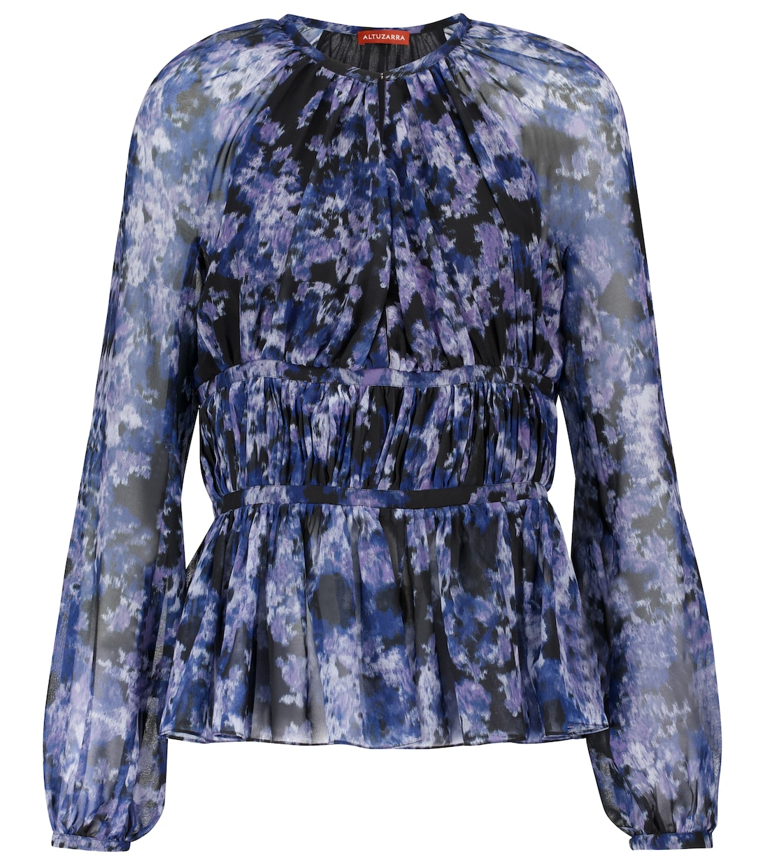 

Блузка с принтом Терезы Altuzarra, Serene Ikat Allover