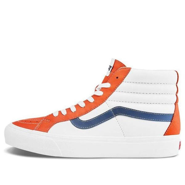 

Кроссовки sk8-hi reissue vlt lx 'white orange' Vans, белый