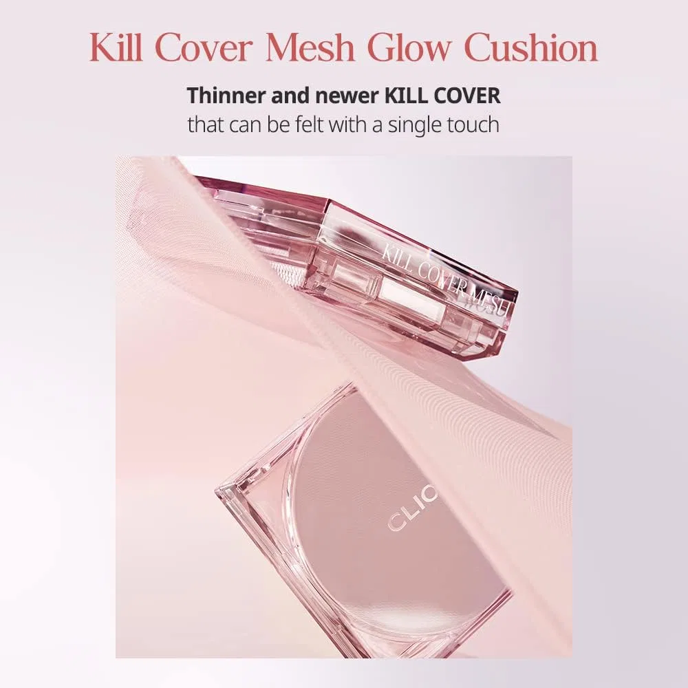 Тональное средство Glow Cushion SPF50+ PA++++ Clio, 15 г, оттенок #2 Lingerie — фото 2