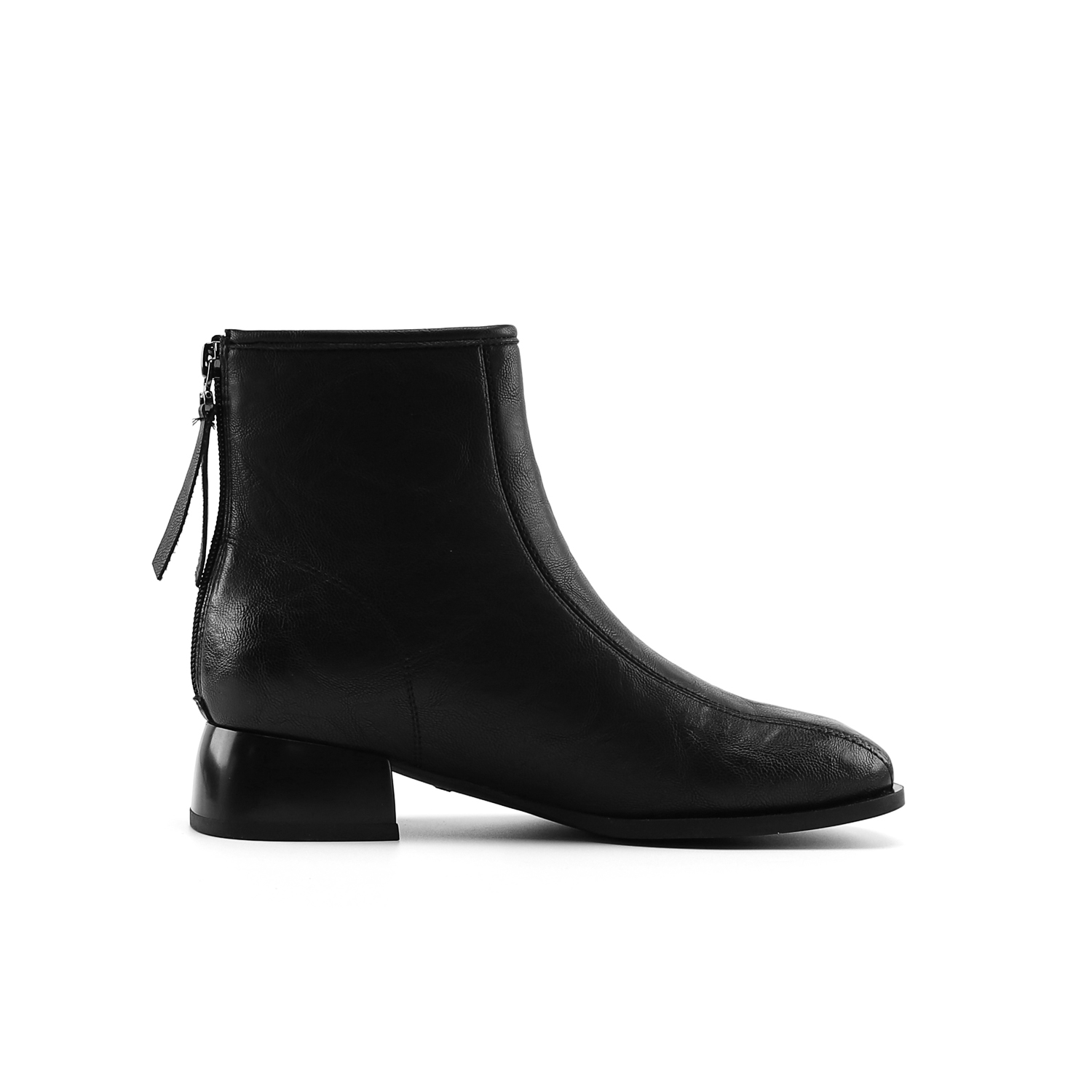 JOSINY Женские черно-коричневые ботильоны Black Brown, цвет Black — фото 3