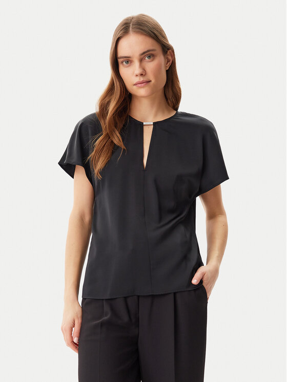 

Блузка обычного кроя K20K208191 Calvin Klein, черный
