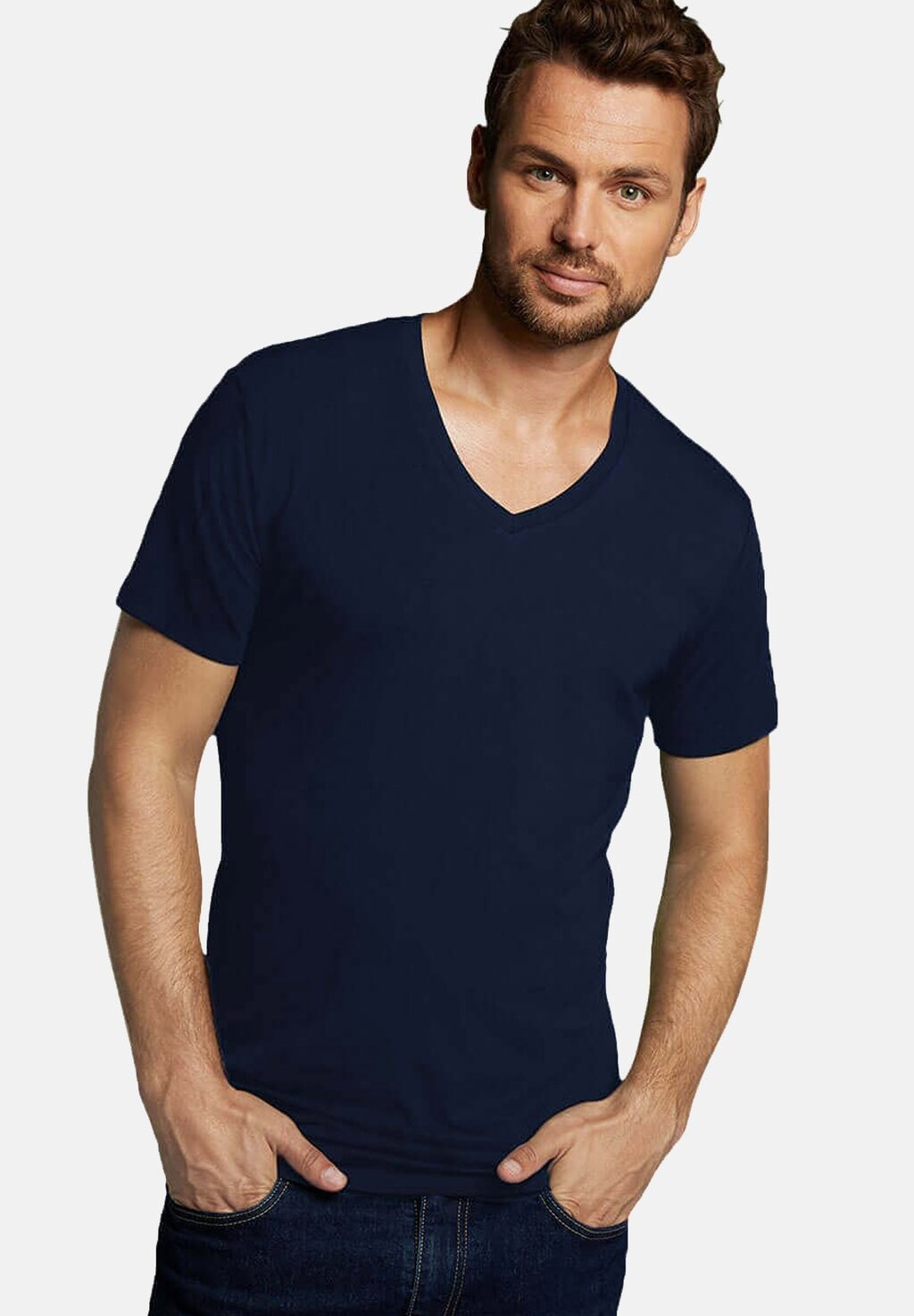 

Футболка базовая 2 PACK Bamboo Basics, цвет navy
