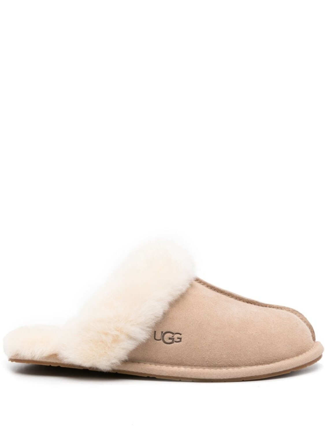 

UGG слиперы Scuffette II с мехом, нейтральный цвет