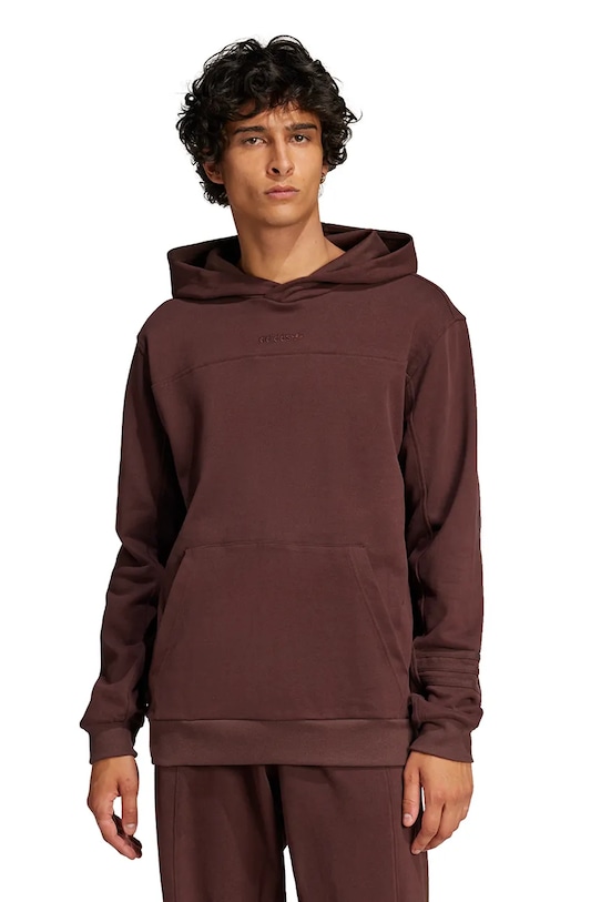 

Толстовка Premium Loved Hoodie Adidas Originals, коричневый