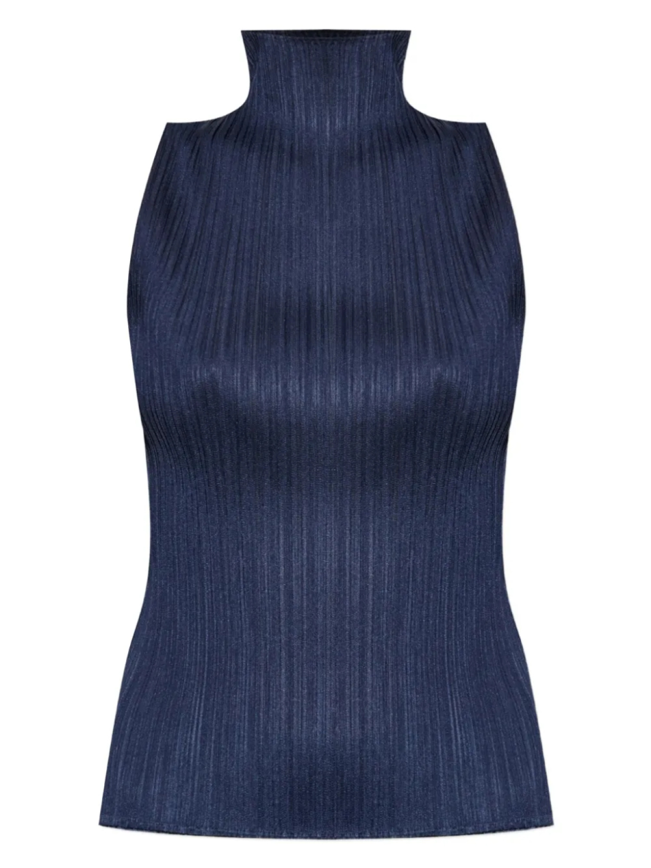 

Плиссированный топ Pleats Please Issey Miyake, синий