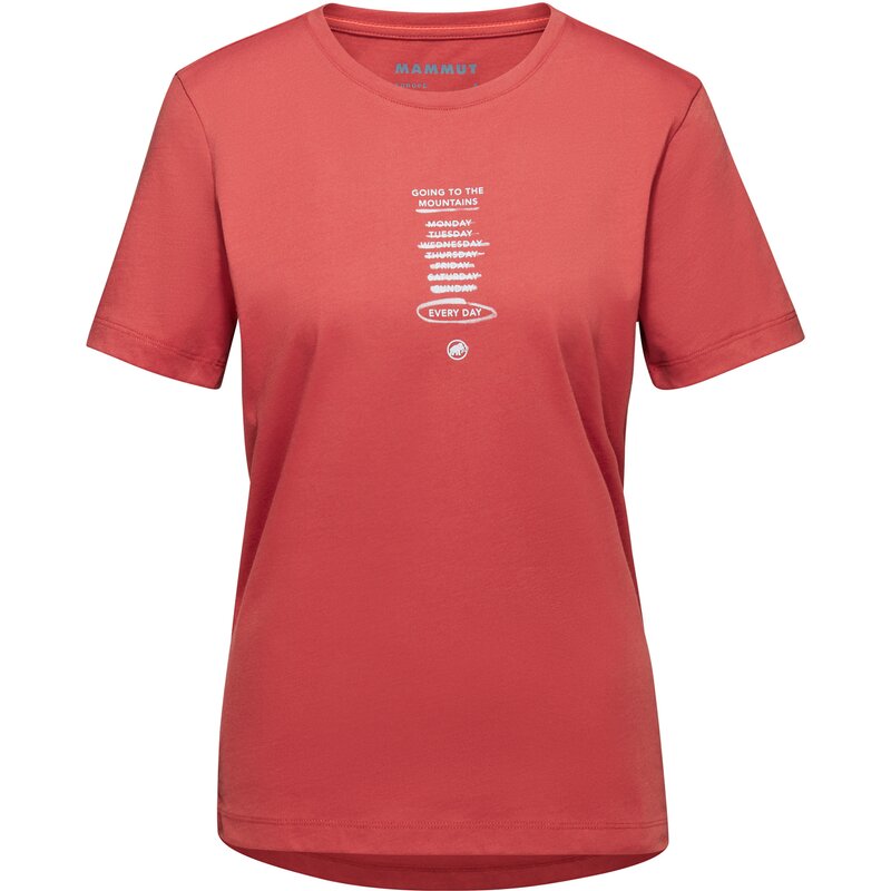 

Футболка Mammut Core женская на каждый день Mammut, цвет terracotta