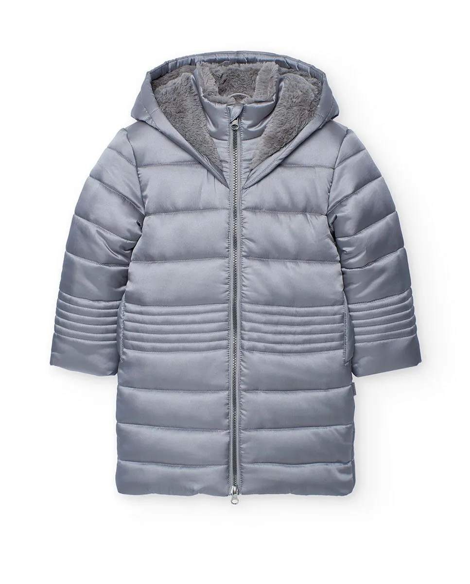 

Детская парка с длинными рукавами и однотонная Boboli, синий