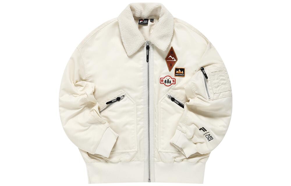 

FILA X MARCELO BURLON Женская стеганая куртка-ручка улитки абрикосового цвета Fila Fusion, цвет Pen snail apricot color