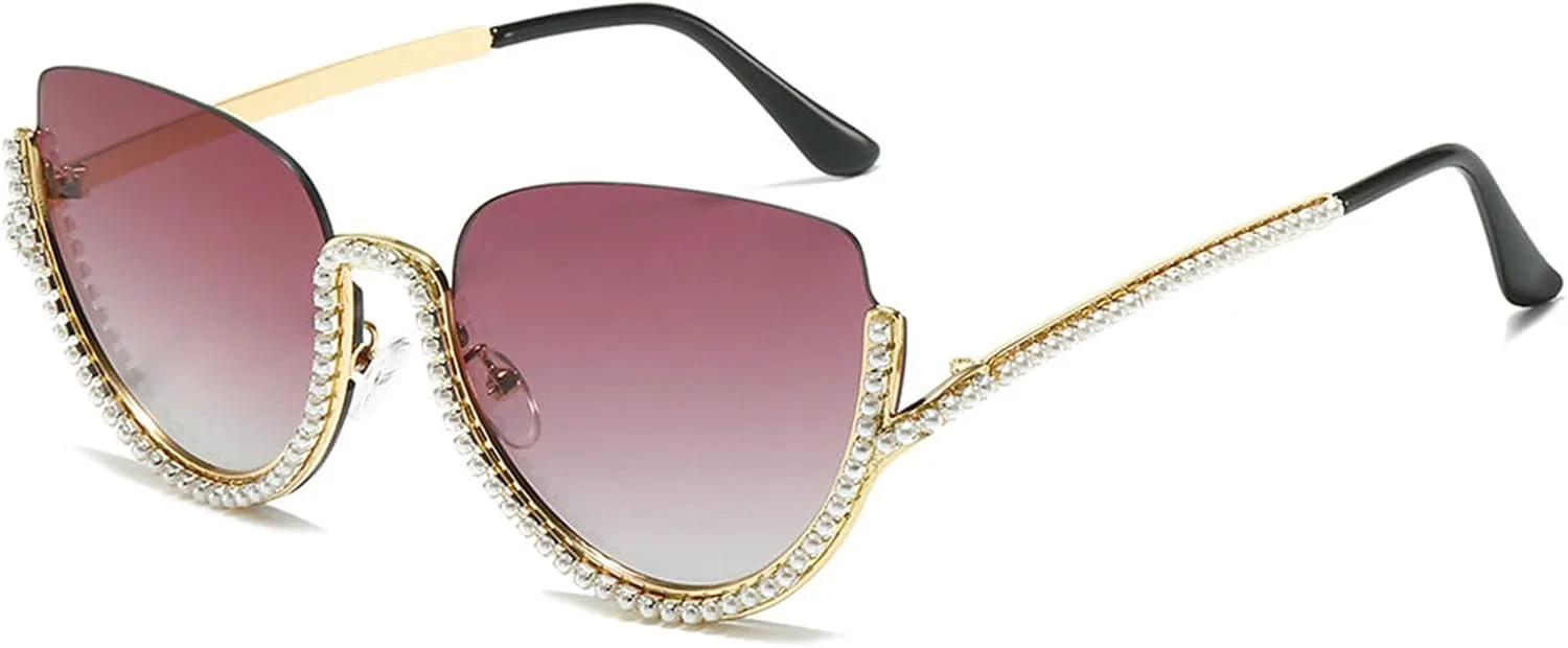 

Солнцезащитные очки Willochra Fashion Rhinestone Cat Eye для женщин, 2025 год, роскошные, модные, с кристаллами, для вечеринок, в стиле Y2K, для женщин, 3, C2